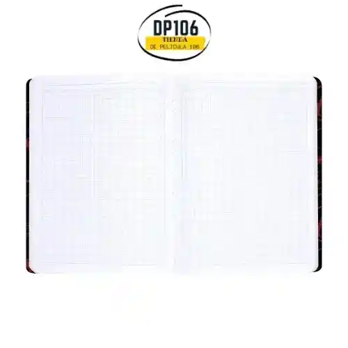 Cuaderno Cuadriculado Cosido Mujer 100 Hojas Pasta Sencilla