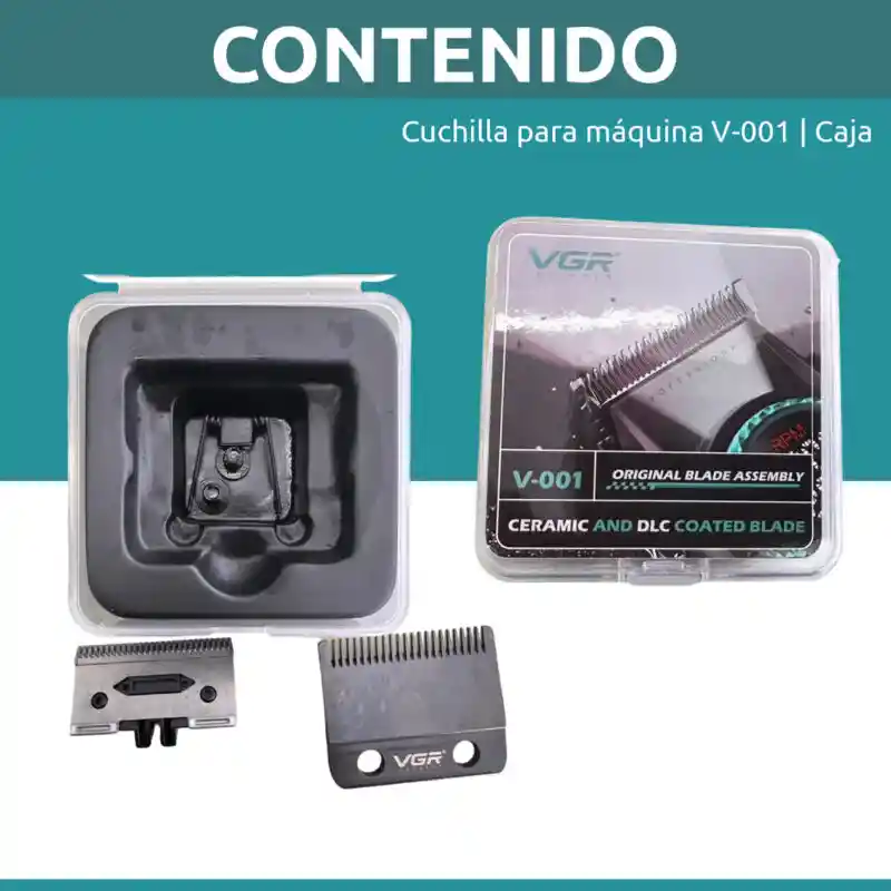 A-cuchillas De Repuesto Vgr R-001