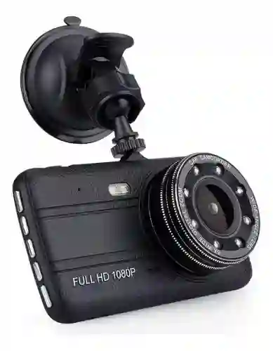 Dvr Camara Seguridad Para Vehículo Con Camara Trasera Full Hd 1080
