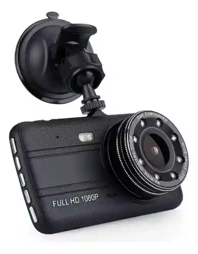 Dvr Camara Seguridad Para Vehículo Con Camara Trasera Full Hd 1080
