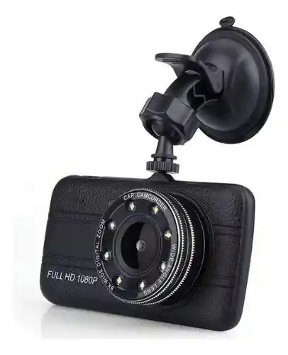 Dvr Camara Seguridad Para Vehículo Con Camara Trasera Full Hd 1080