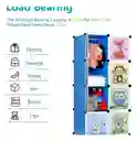 Organizador Para Juguetes Ropa Multifuncional Niños Armable Blue Innovo Home