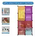 Organizador Para Juguetes Ropa Multifuncional Niños Armable Blue Innovo Home