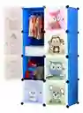 Organizador Para Juguetes Ropa Multifuncional Niños Armable Blue Innovo Home