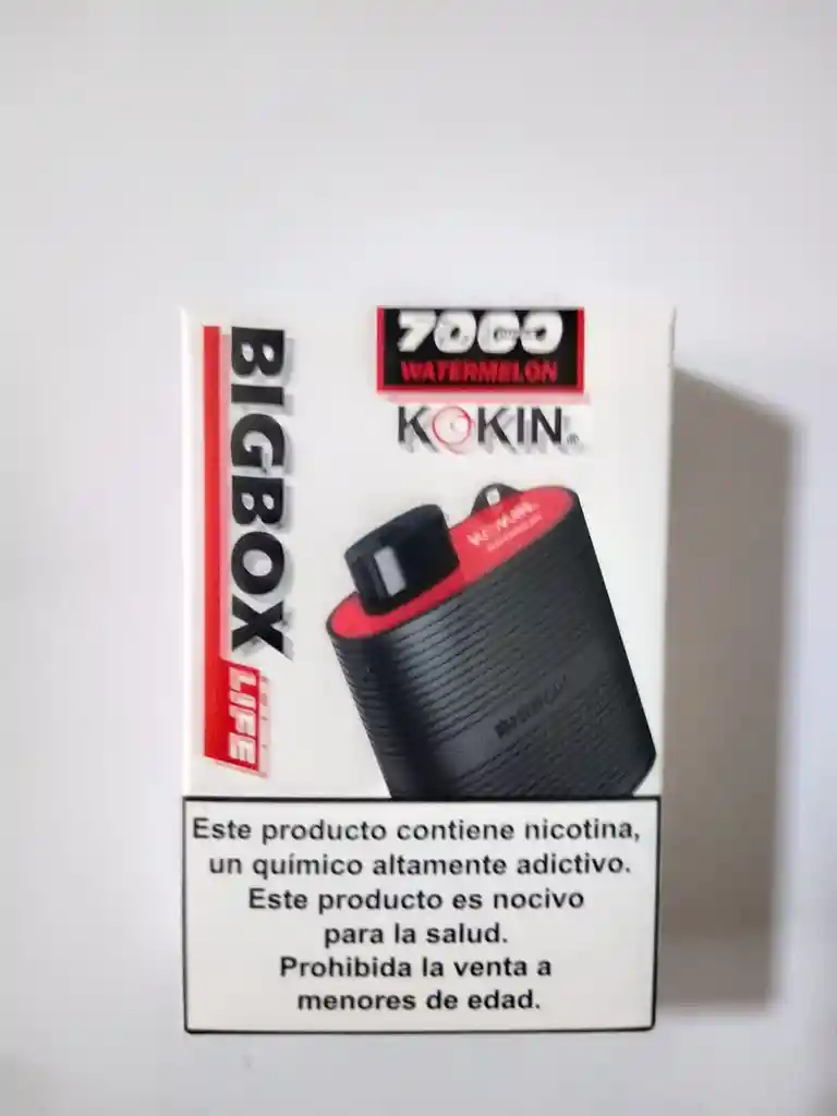 Vaper Kokin 7000 Puffs – Sandía 🍉🍑