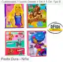 Cuaderno Cuadriculado / Cuadro Grande 1 Cm X 1 Cm Niña Tipo B Pasta Dura