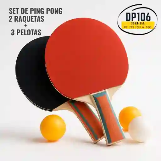 Raquetas De Ping Pong Tennis De Mesa