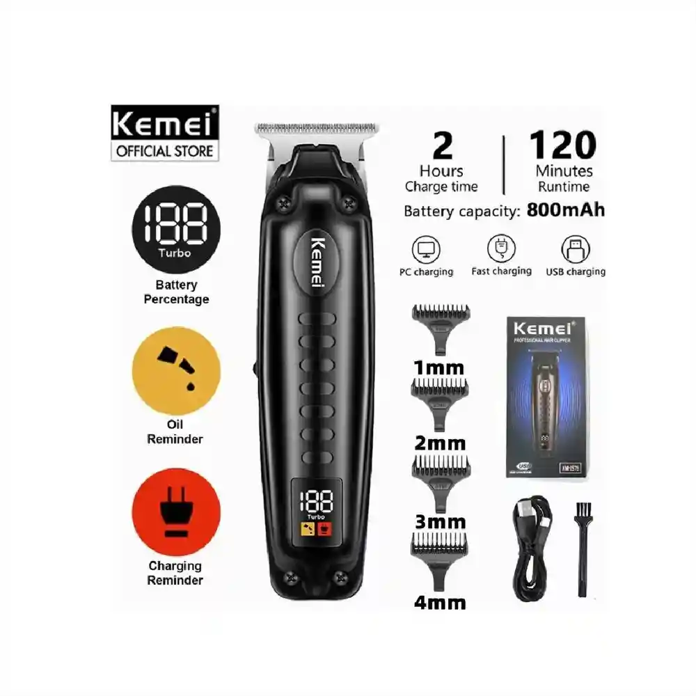Patillera Profesional Kemei Km-1578
