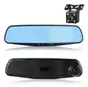 Dvr Espejo Con Camara Seguridad Para Vehículo Con Camara Trasera Full Hd