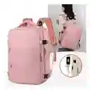 Maleta Morral Para Laptop Puerto Usb Viajero Práctico Amaz Rosa Edition Innovo