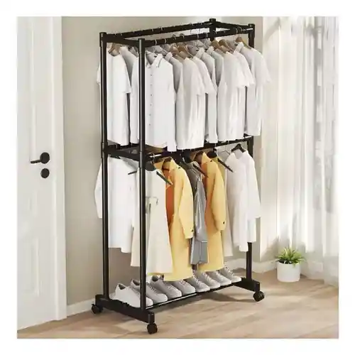 Organizador De Ropa Doble Elegante Innovo Home