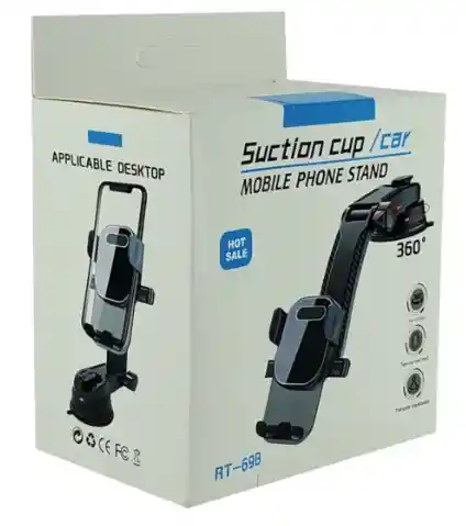 Soporte Suction Cup Celular Rt-69b Carro
