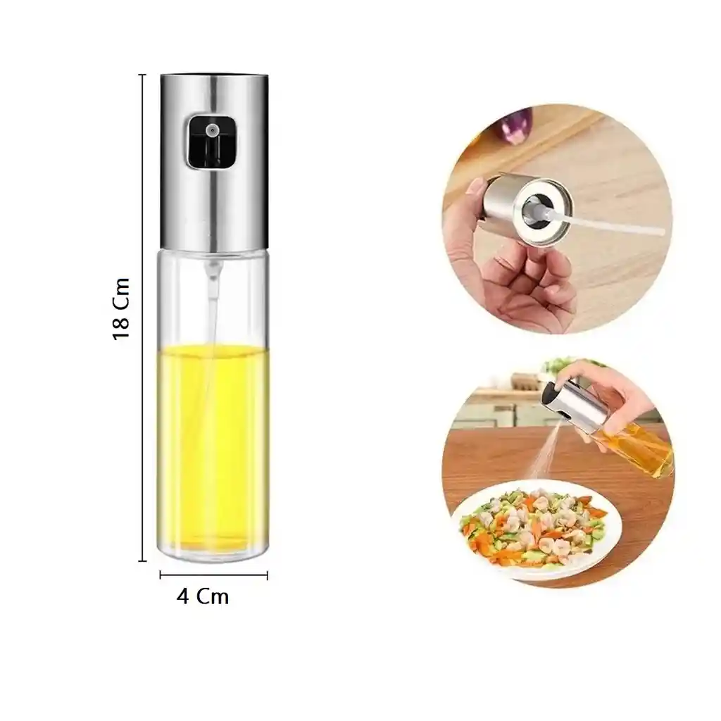Rociador De Aceite Oliva Vinagre Cocina Atomizador Spray