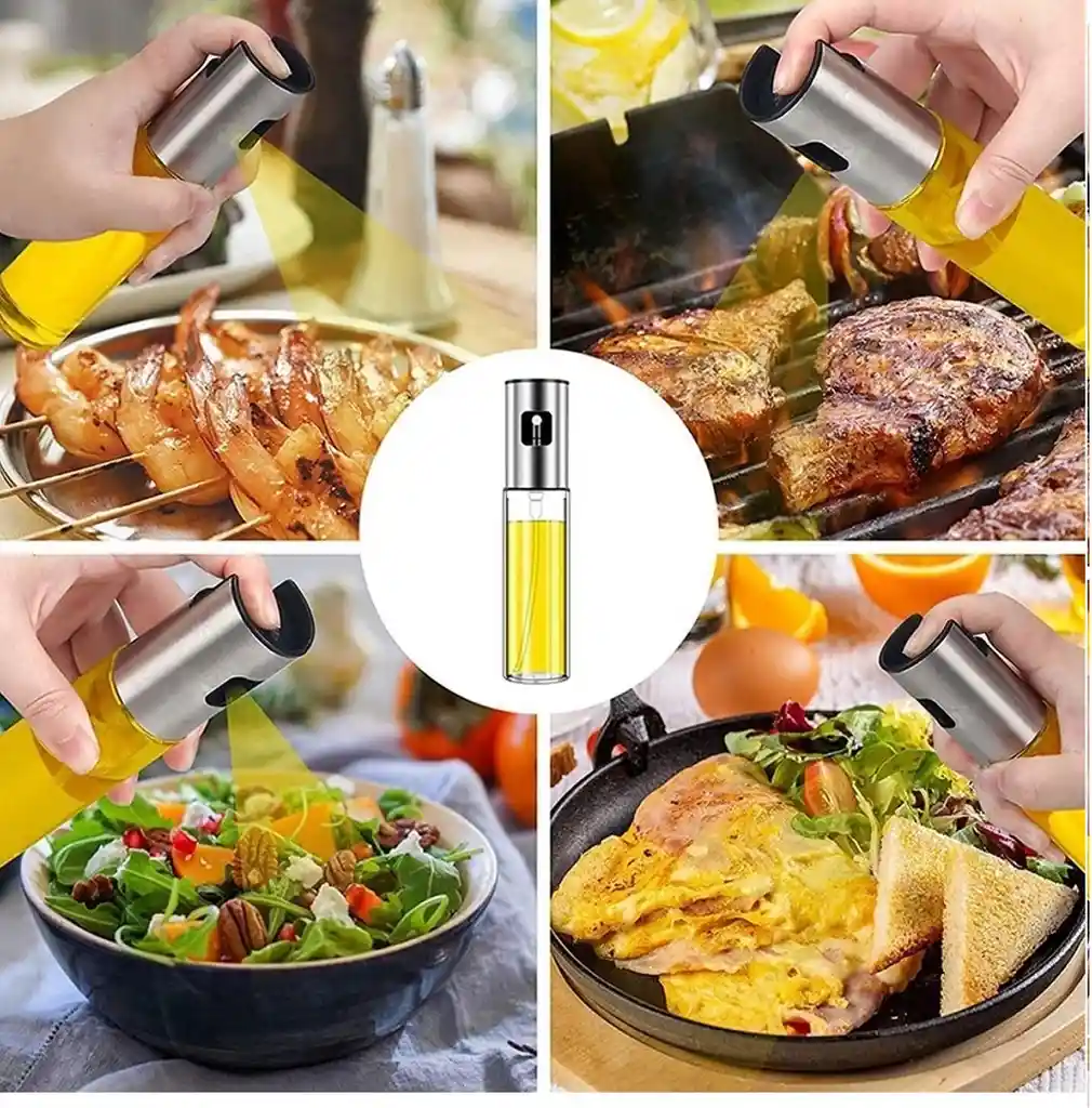 Rociador De Aceite Oliva Vinagre Cocina Atomizador Spray