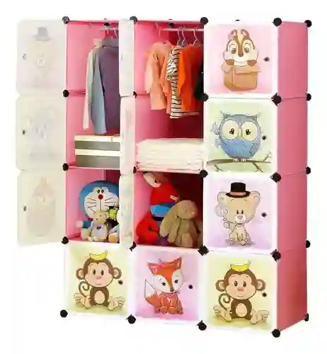 Organizador Para Juguetes Ropa Multifuncional Niños Armable Modular Innovo Home