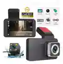 Dvr Camara Seguridad Para Vehículo Con Camara Trasera Full Hd