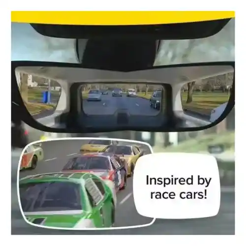 Espejo Retrovisor Para Vehiculos Gran Angular Seguridad