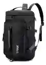 Bolso Maleta Morral Deportivo Impermeable Multifuncional Negro