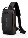 Bolso Manos Libres Mini Morral Hombre Tipo Pechera Antirrobo
