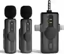 Microfonos Inalambrico Solapa Para Celular Iphone Ipad Camar