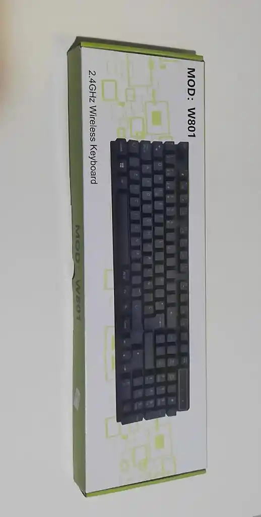 Teclado 2,4 Ghz W801 Inalambrico