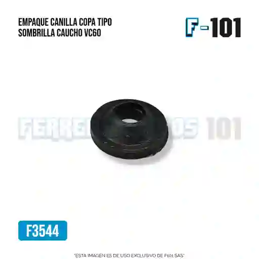 Empaques Canilla Copa Tipo Sombrilla Caucho X 100pcs