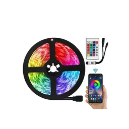 Cinta Led Multicolor Rgb Luz 5 Mts Bluetooth Con App Control