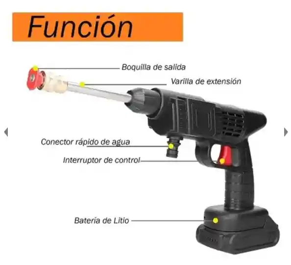 Hidrolavadora Sencilla Doble Bateria