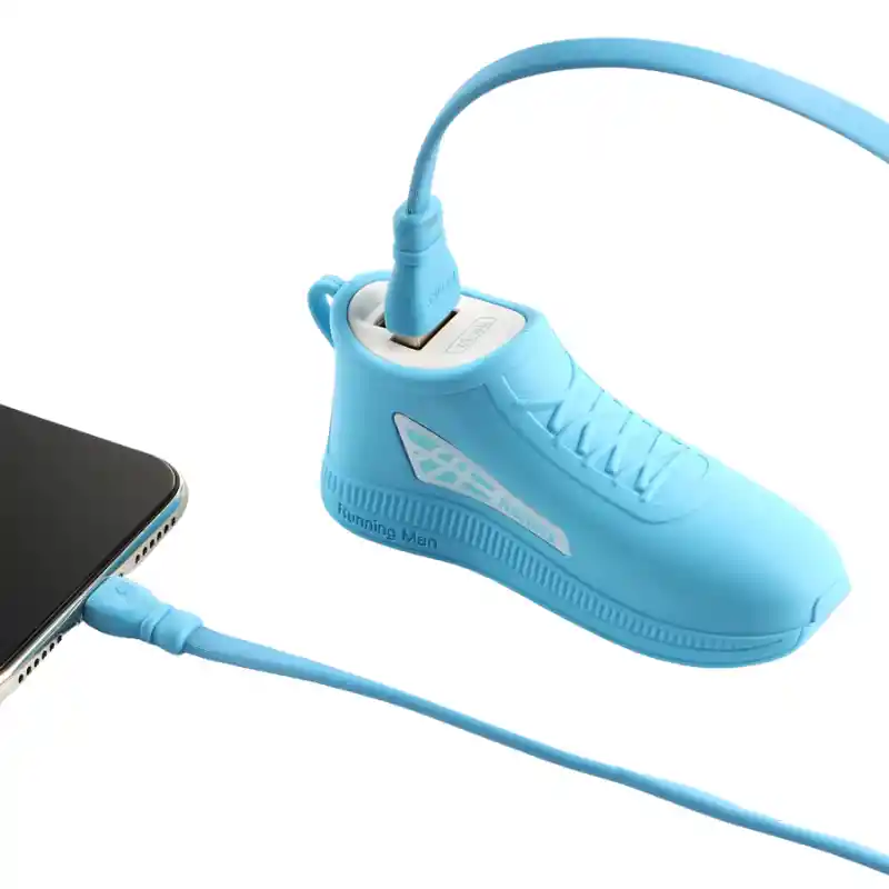 Cargador Portátil Power Bank Remax Rpl-57 "running Shoe" – 2,500 Mah