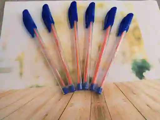 Boligrafo Semigel Tapa Azul