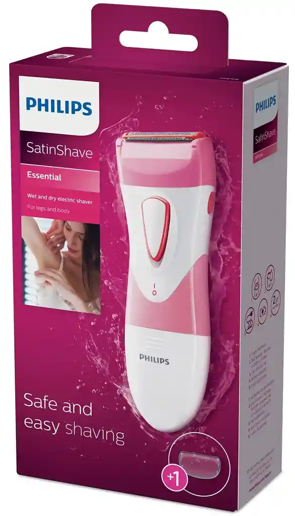 Maquina Afeitar Philips Beauty Satinshave Essential Hp6306