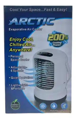 Aire Acondicionado Portatil Con Luces Led Arctic 110v