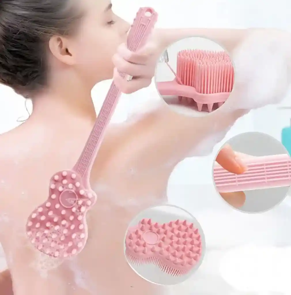 Cepillo Para Ducha De Baño Mango Largo