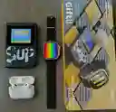 Smartwatch Combo K5 Reloj Audifonos Consola Protector