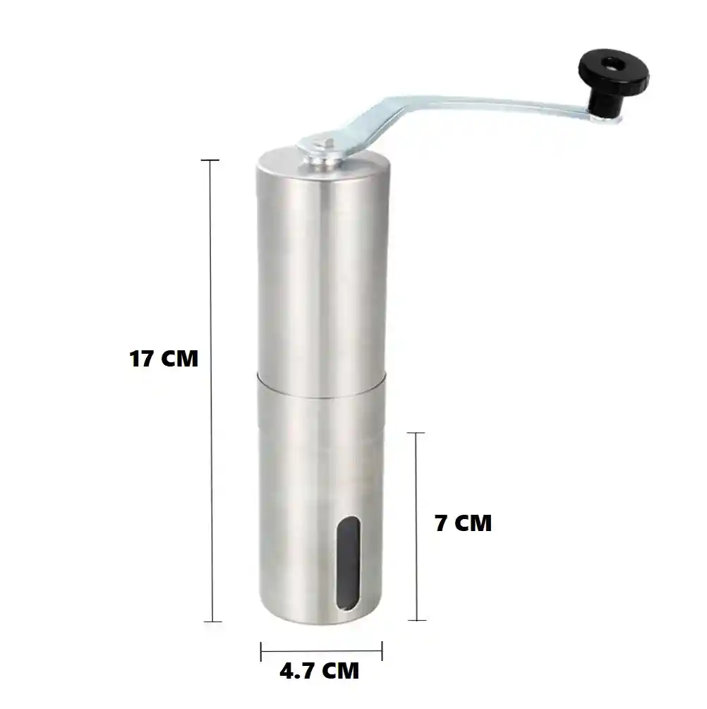 Molino De Café Manual En Acero Inoxidable Molinillo Portátil