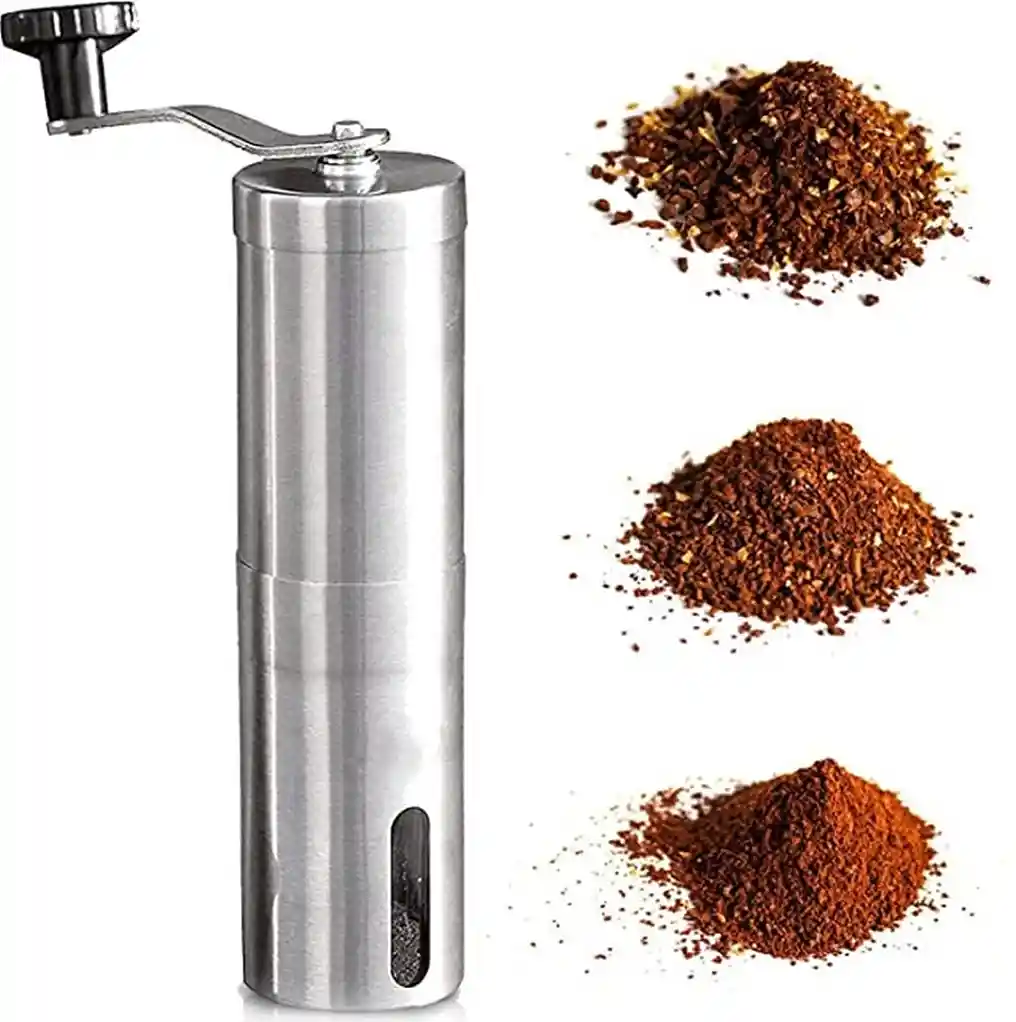 Molino De Café Manual En Acero Inoxidable Molinillo Portátil
