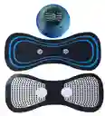 Masajeador De Cuello Espalda Brazos Recargable Color Negro Gimnasia Pasiva Relaja Alivia
