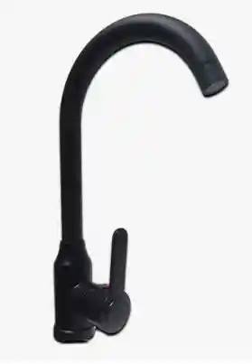 Llave Sencilla Para Lavaplatos Color Negra