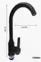 Llave Sencilla Para Lavaplatos Color Negra