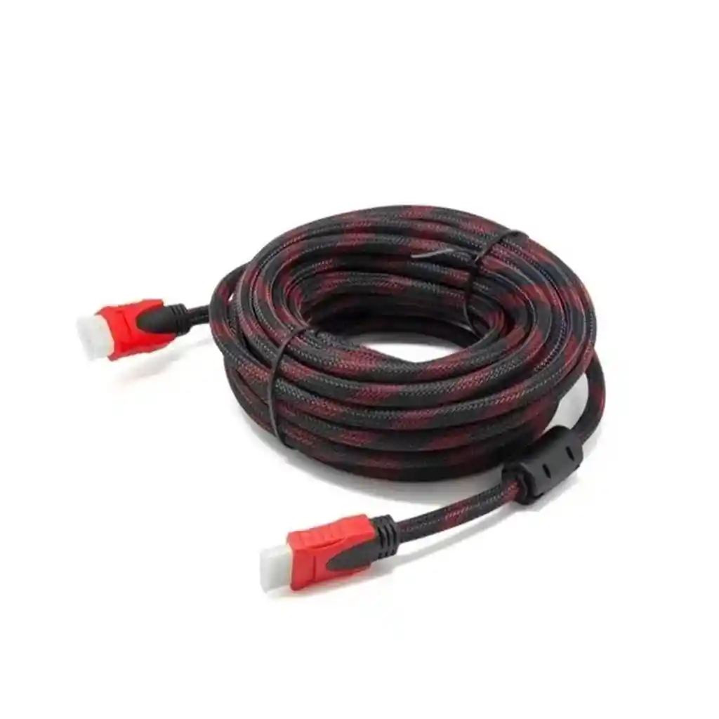 Cable Hdmi 10 Metros Mallado. Doble Filtro De Alta Calidad