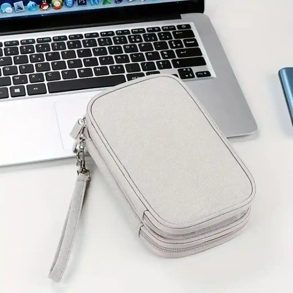 Estuche Organizador De Cables Funda Celular Cargador Premium