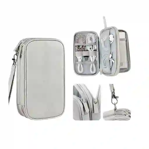 Estuche Organizador De Cables Funda Celular Cargador Premium