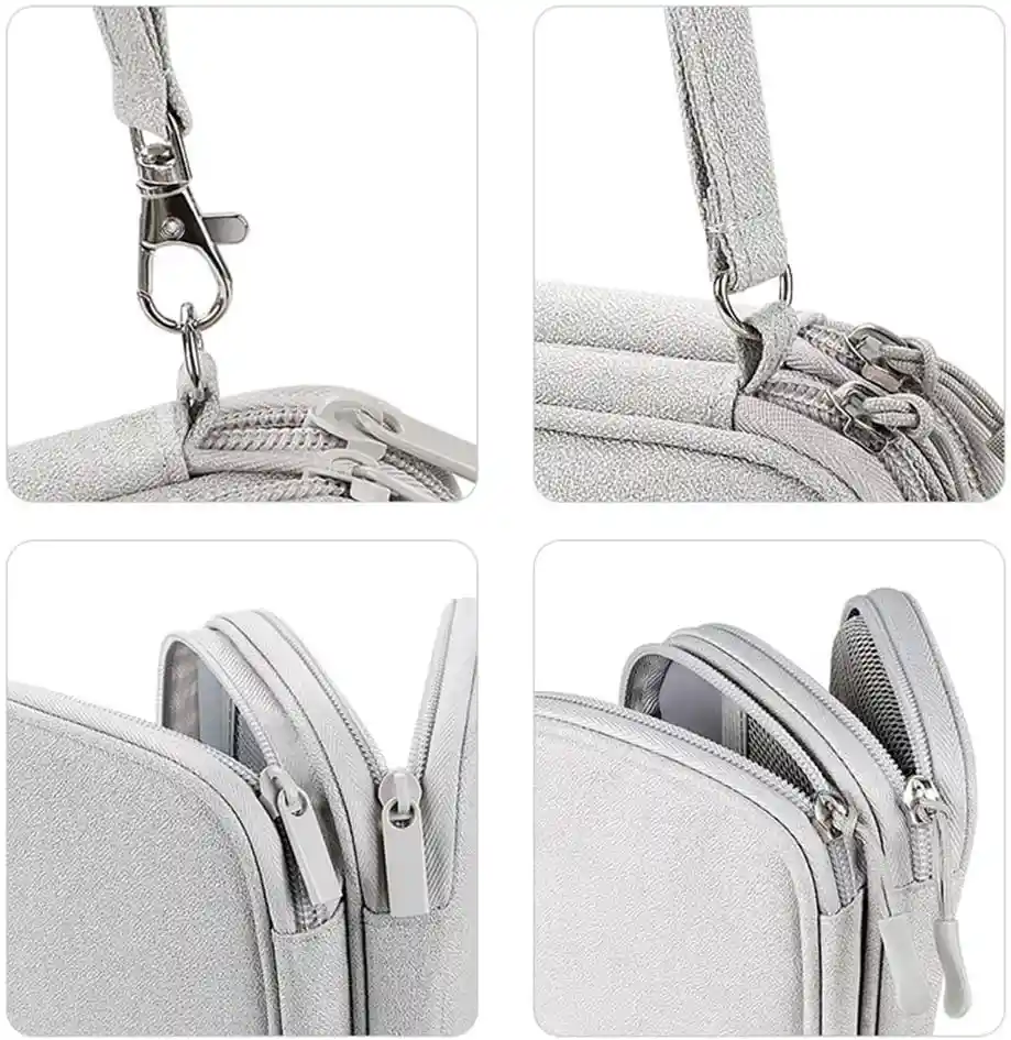 Estuche Organizador De Cables Funda Celular Cargador Premium