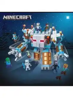 Juego De Construcción Lego Minecraft 866 Piezas Con Retroiluminación Led