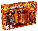 Juego De Construcción Lego Minecraft 858 Piezas Con Retroiluminación Led
