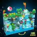 Juego De Construcción Lego Minecraft 898 Piezas Con Retroiluminación Led