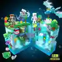 Juego De Construcción Lego Minecraft 898 Piezas Con Retroiluminación Led
