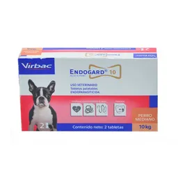 Endogard 10 Kg 2 Tabletas