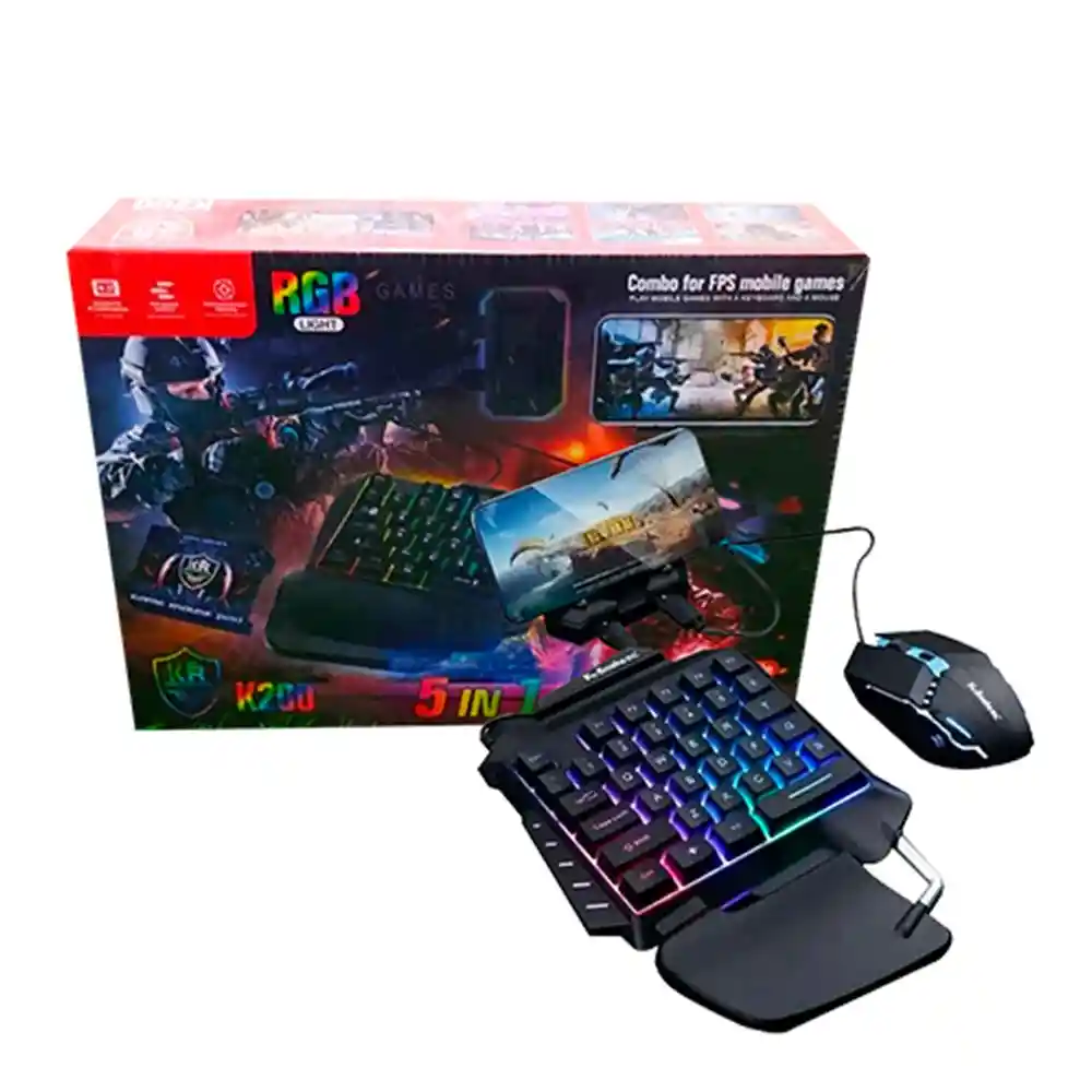 Combo Set 5 En 1 Para Juegos