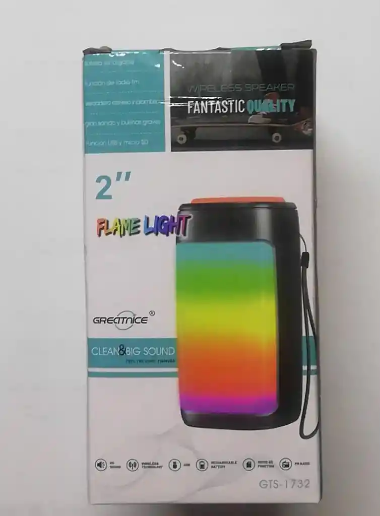 Radio Grecitnice Parlante Flame Light Radio